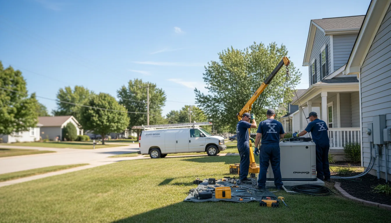Generator Installation in Bridgeport, MI near me